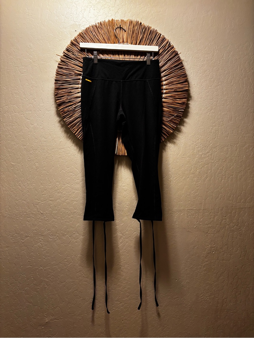 Lole Black Seam-Detail Athletic Leggings